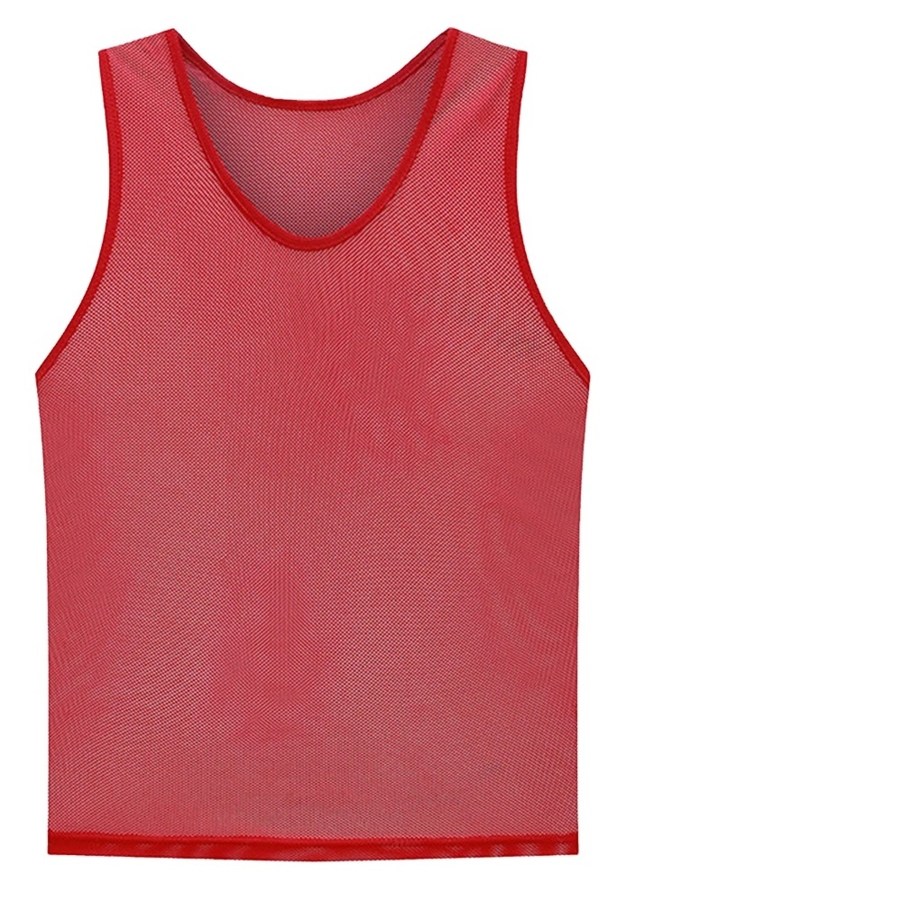 Football Vest Jerseys Sports Training BIBS Mesh Vests Loose Basketball Crickets Soccer Volleyball Rugby Team Sports