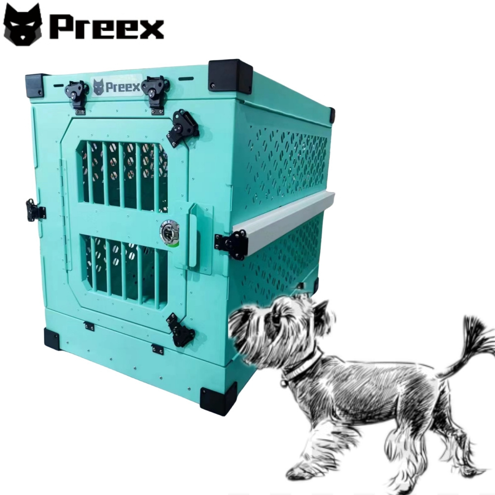 collapsible K9 Dog Cage Box Large Single Folding 30