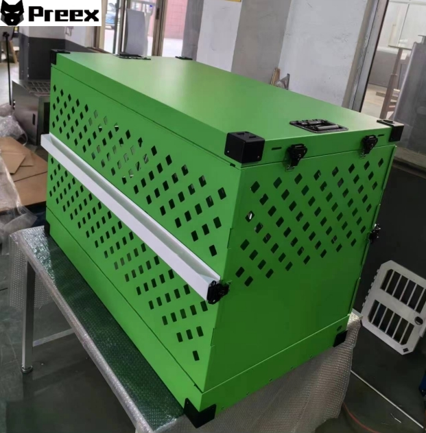 Perfect Quadrate Dog Kennel Travel Dog Crate Made with Recycled Materials Portable Dog Crate for Wholesale