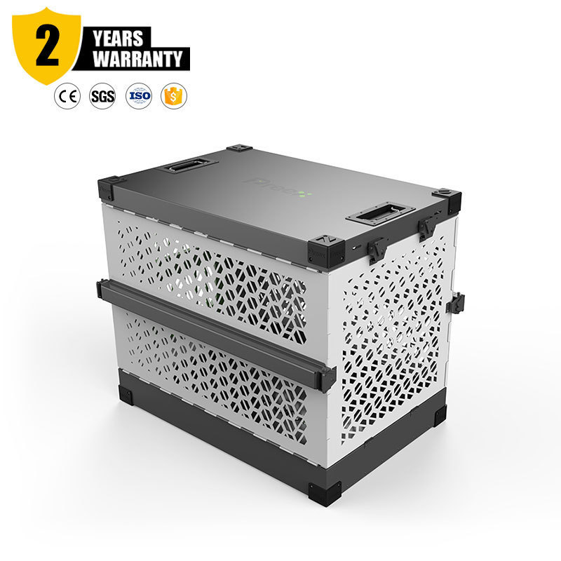 High Quality Modular Stacked Dog Cages Lightweight Aluminium Dog Collapsible Dog Crate Kennel