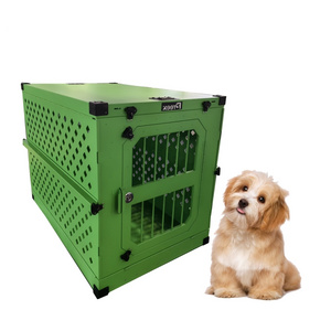 48'' Foldable Collapsible Metal Large Xxl Dog Cage Metal Kennels,  Dog Cages For Large Dog, Wholesale Dog Crate