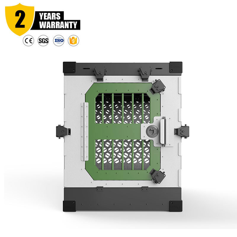 Factory Direct Sales 36 48 54 Inch Commercial Stackable Dog Kennels Aluminum Collapsible Dog Crate