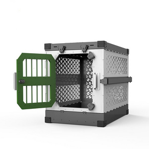 Newly Designed Breathable Modular Dog Kennel Foldable High Quality Aluminum Dog Crate Cage