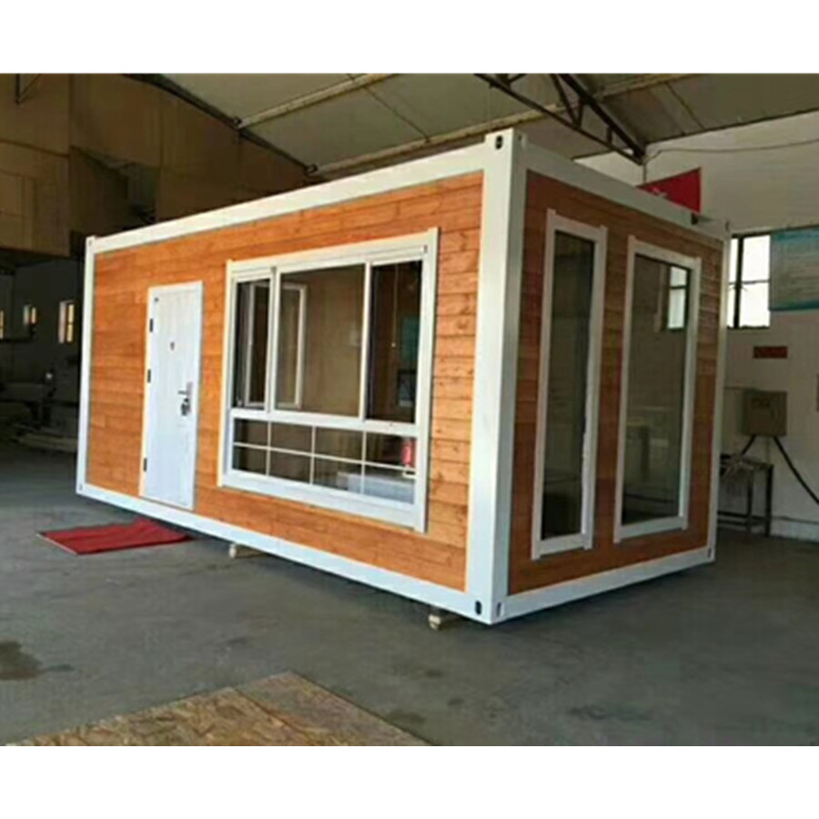 Tiny pool container prefab house 40ft restaurant modern pod