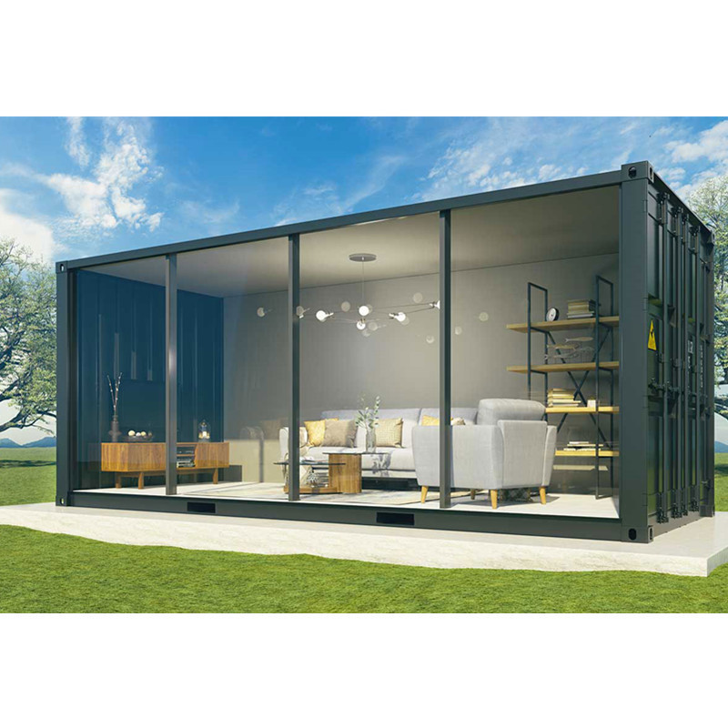 pre fab flat pack living 20 feet modular cabin homes house containers casa contenedor modulares prefabricadas