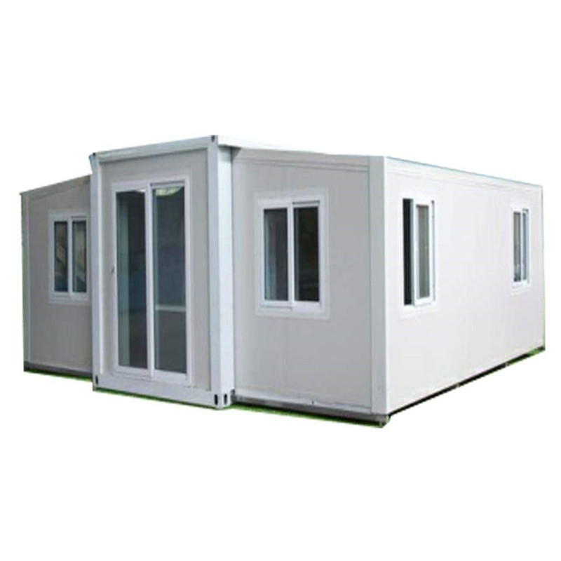 Portable 3 Bedroom Floor Plan Prefabricated Expandable House With A Balcony On Top Container Home