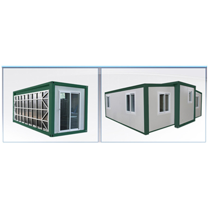 china luxury prefabricated 20ft australia 3 in 1 folding mobile homes 20ft expandable container house for sale