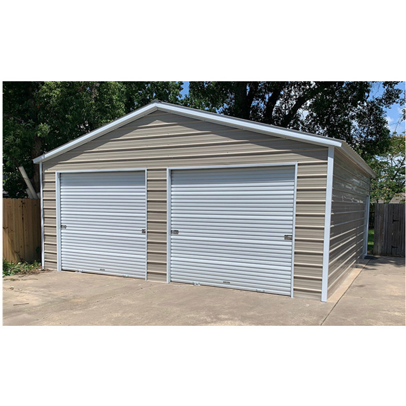 wholesale cheap metal frame outdoor parking shed kit shelter prefab portable folding car garage 20 x 12