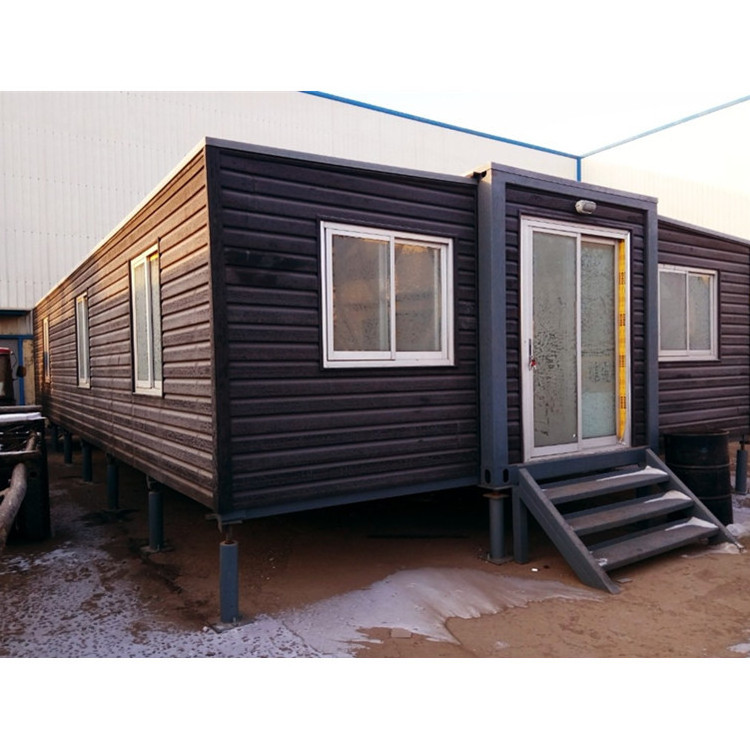 20ft Australia tiny Modular Luxury Prefab Bungalow Wooden Expandable Mobile shipping container kit office home House for sale