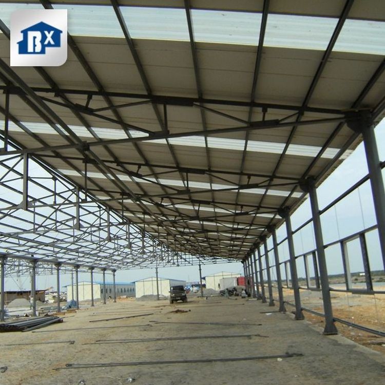 Prefabricated Metal Steel Structure Shed Agriculture Farm Warehouse Workshop For Chicken Farm