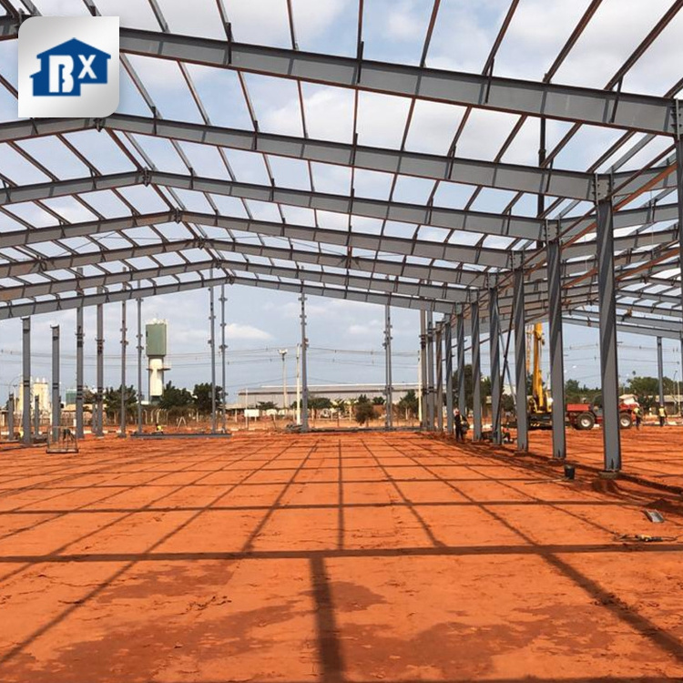 Steel structure building materials prices prefabricated pre engineered fabricated steel shed buildings