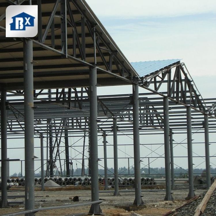 Prefabricated Metal Steel Structure Shed Agriculture Farm Warehouse Workshop For Chicken Farm