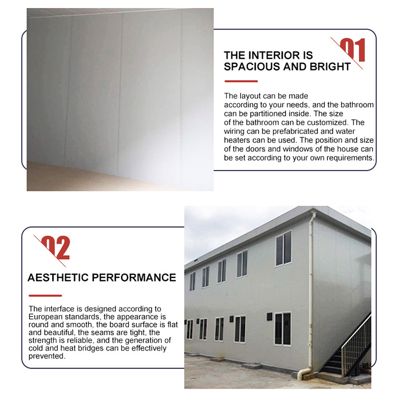 Movable Prefabricated House For Villa Office Public Toilet Container House Movable Prefab House