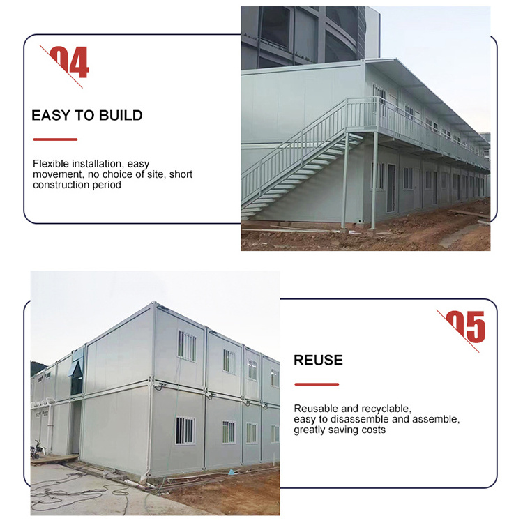 Manufacturer Supplier Prefab Container Barn Flat Pack Cubby House Sandwich Panel Container House