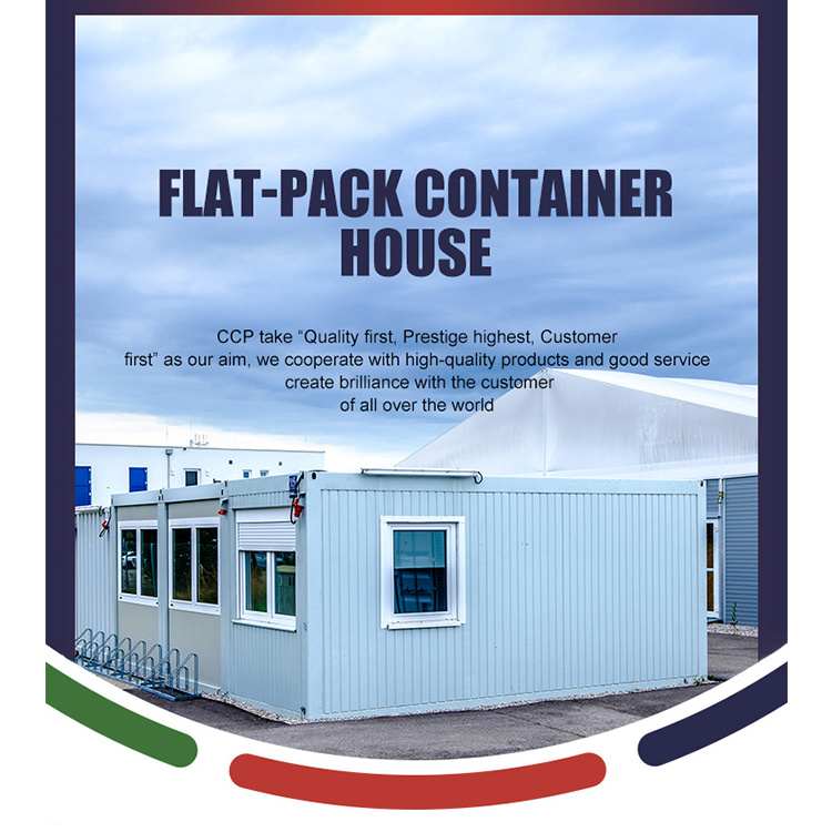 Prefab Houses Flat Pack Container Room Storage Home 20 Feet Living Flat-Pack House Modern Living Prefab Container