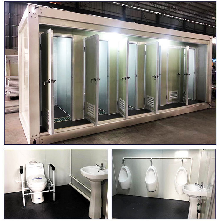 Professional Customization Container House Toilet Portable Mobile Portable Toilet And Shower Container