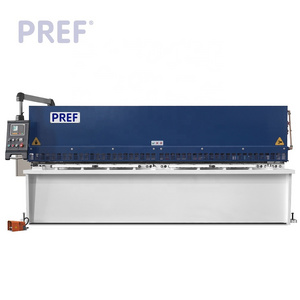 PREF Hydraulic Metal Sheet Cutting Shearing Machine Swing Beam Type with 4mm 6mm Thickness Product Type Shearing Machines