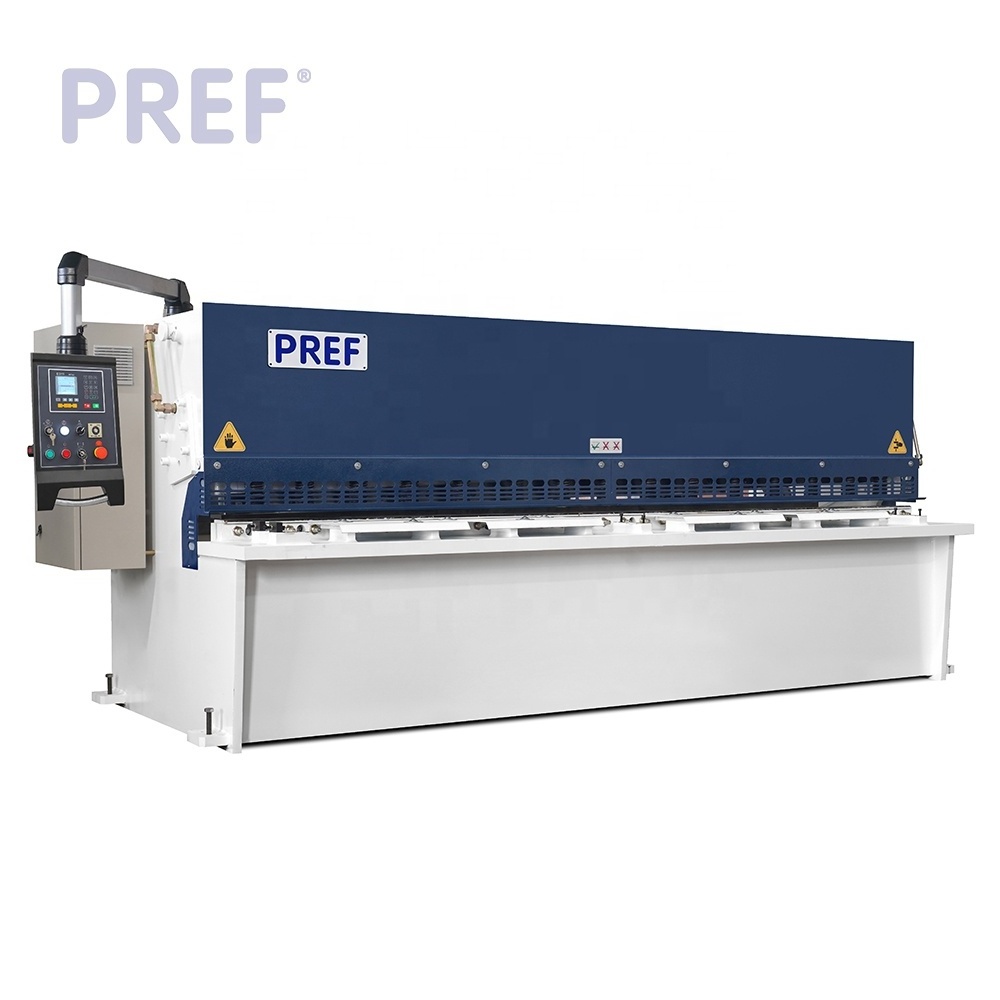 PREF Hydraulic Metal Sheet Cutting Shearing Machine Swing Beam Type with 4mm 6mm Thickness Product Type Shearing Machines