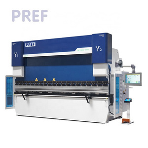 PREF CNC Hydraulic Brake 125 Tons vp88 3200mm Metal Sheet Plate Folding Machine Good Rigidity Press Bending Machine