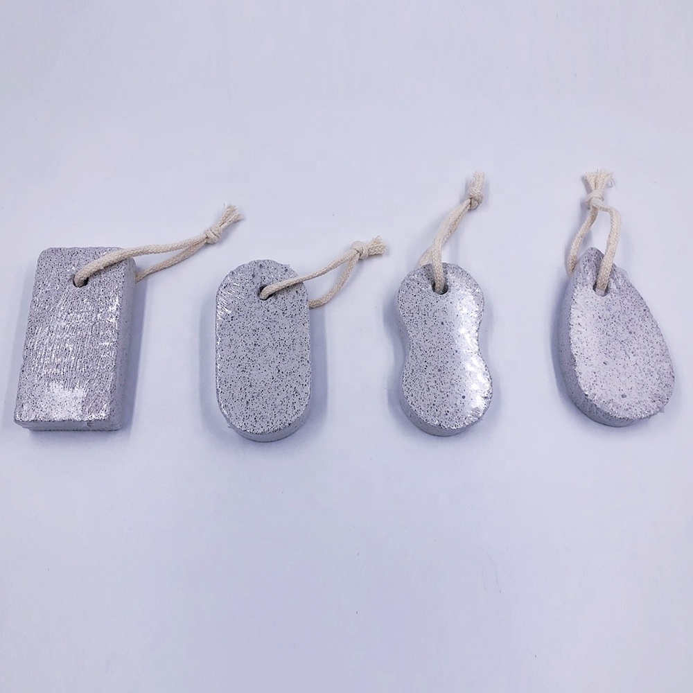 Natural Pumice Stone for Feet, Lava Pedicure Tools Hard Skin Callus Remover Foot File Exfoliation to Remove Dead Skin Heels