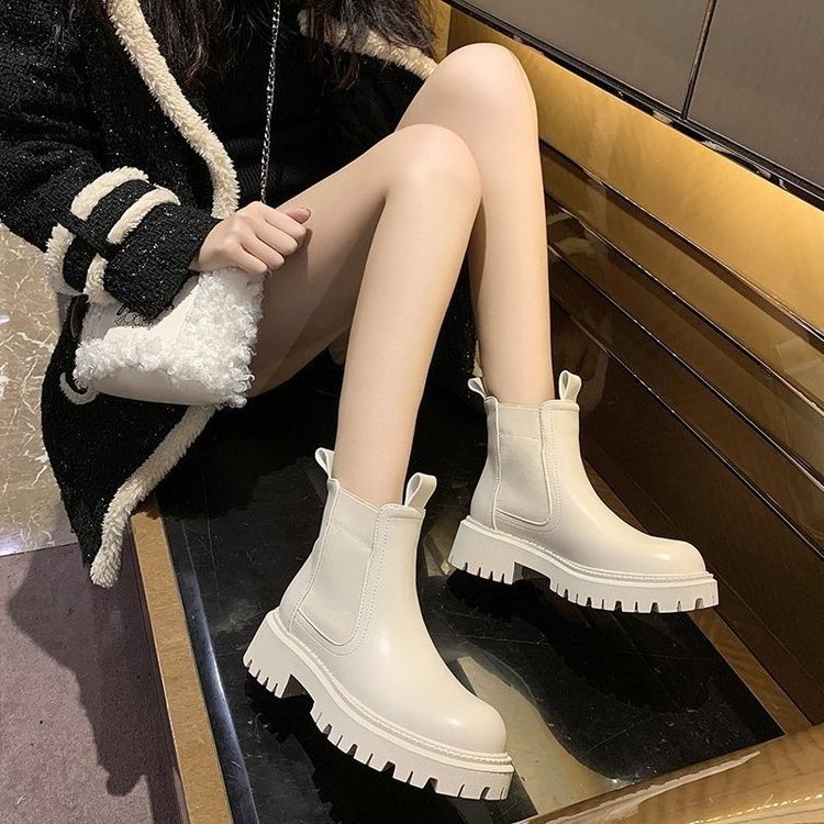 2024 new arrival fashion designer ladies sexy heel shoes knitted famous brand Chelsea ankle boots for women