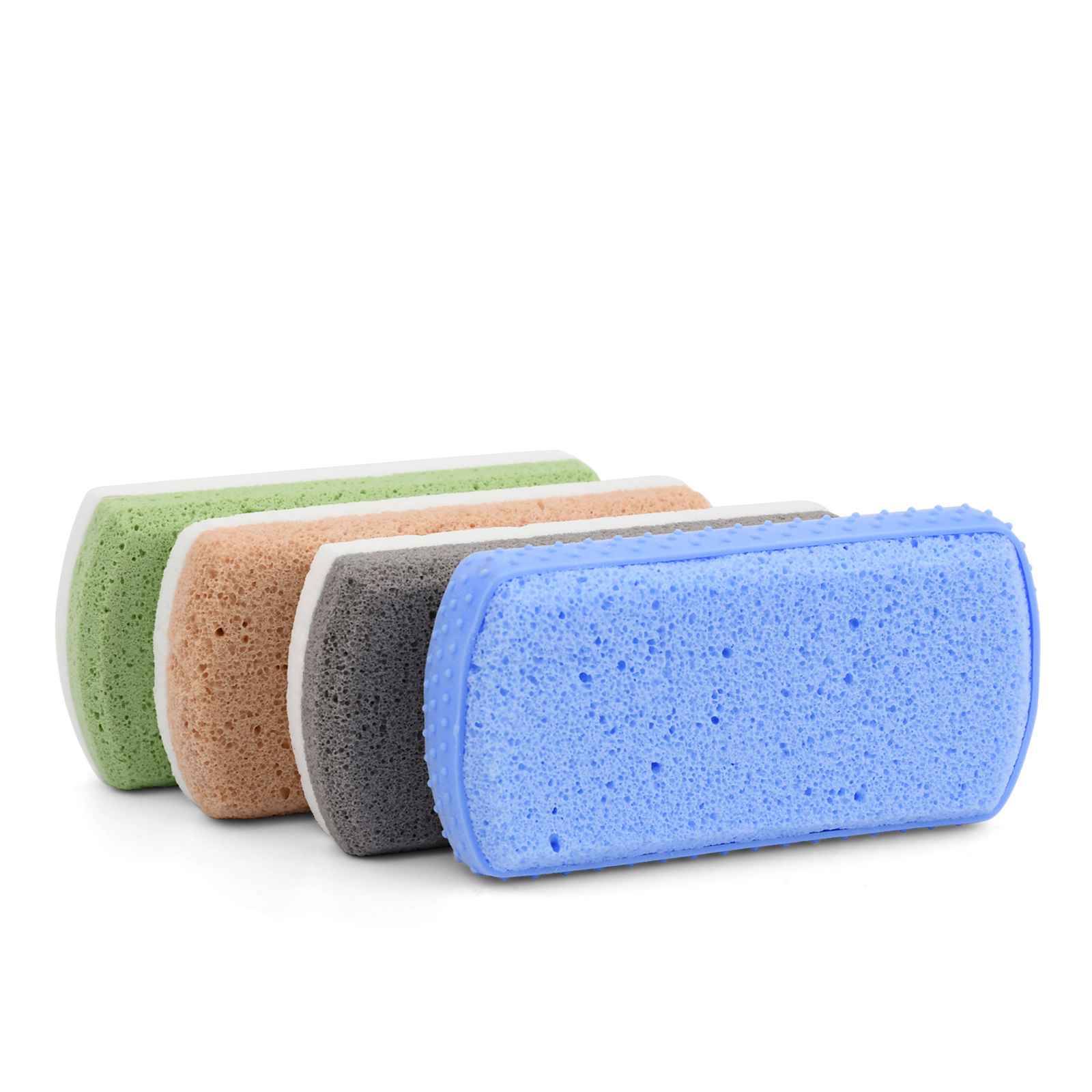 Wholesale Dead Skin Removing Calluses Foot File Pedicure Pumice Foam Glass Foot Scrubber