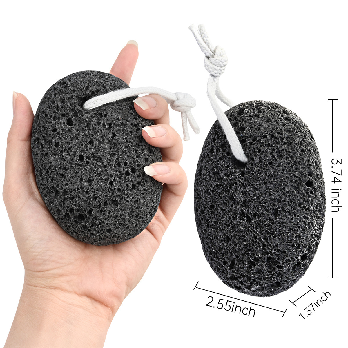 Natural Earth Pedicure Tools Hard Skin Callus Remover For Feet And Hands Volcanic Pumice Stone