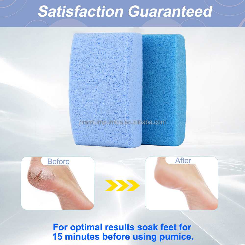 Nail Beauty Salon Tool Pumice Foot File Disposable Foot Scrubber for Callus Remover Stone