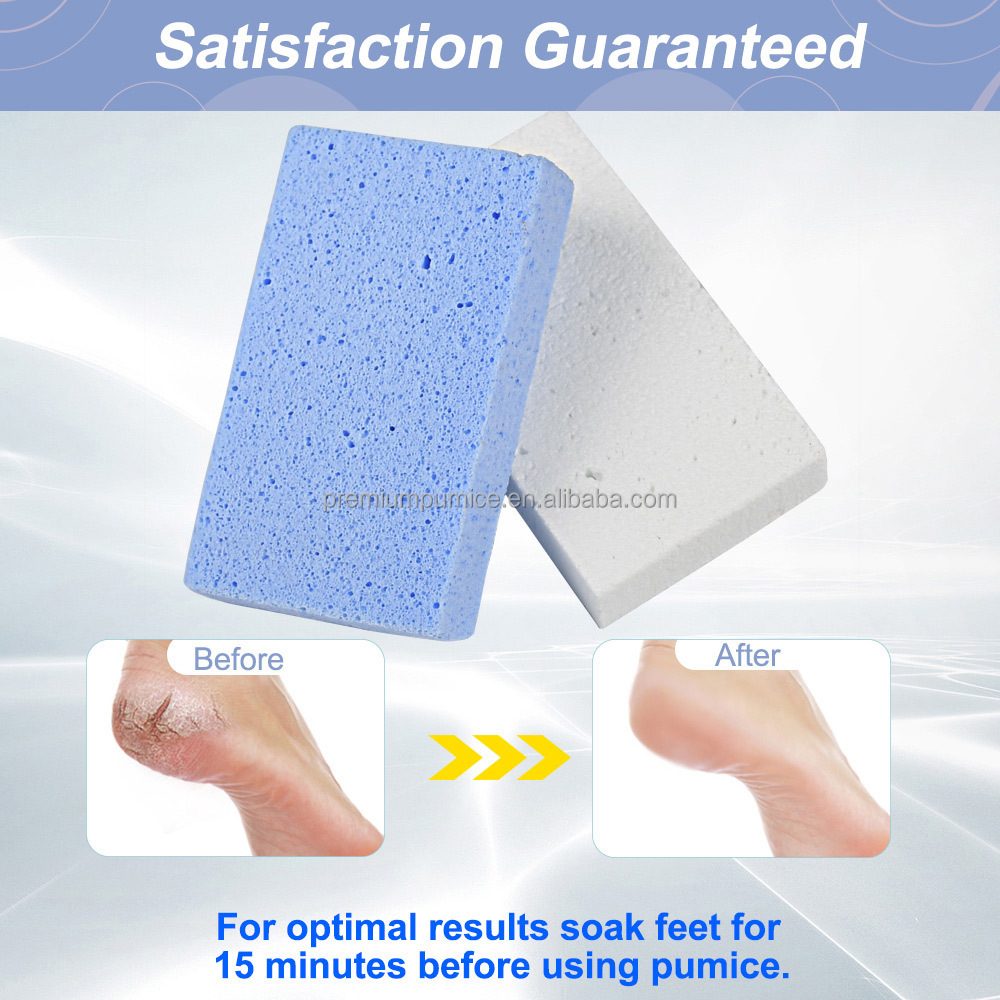 Custom Colorful Foam Nano Glass Pumice Stone for Feet Callus Remover