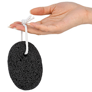 Wholesale custom natural volcanic lava foot pumice stone remove dead skin brush for feet