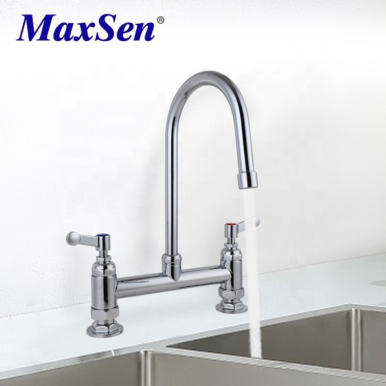 Maxsen Raised Deck Mount Faucet with 8