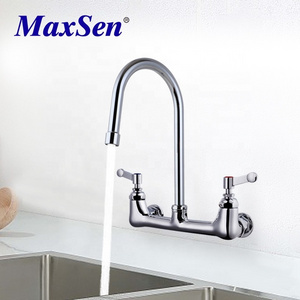 Mixer Stainless Steel Bathroom Basin Faucets Cheap Classic Wash Face Double Handle Water Tap Faucet Mixer Basin Faucet