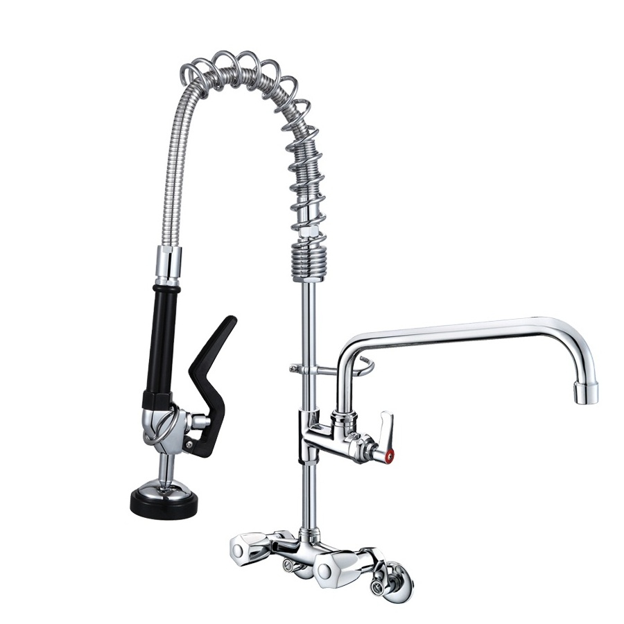 Cheap Brass Body Chrome Plated Modern Type Industrial Kitchen Water Mixing Faucets