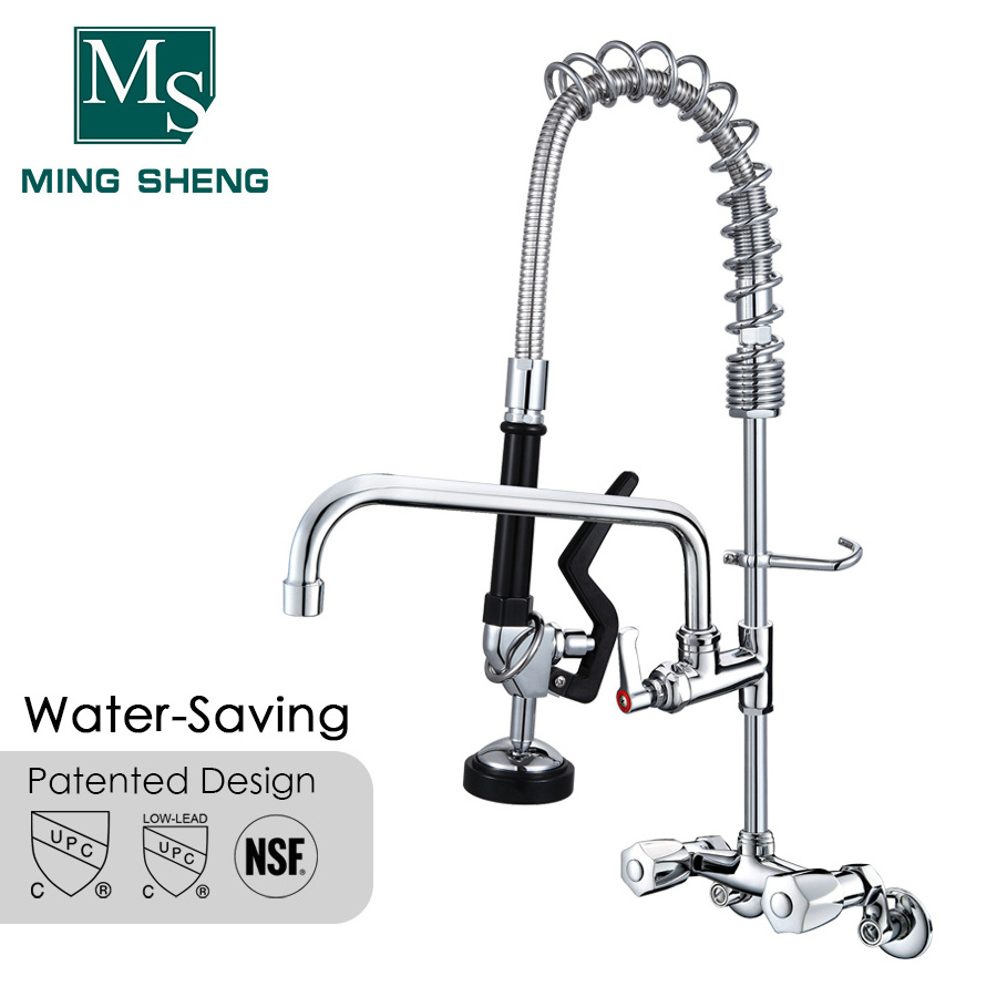 Cheap Brass Body Chrome Plated Modern Type Industrial Kitchen Water Mixing Faucets