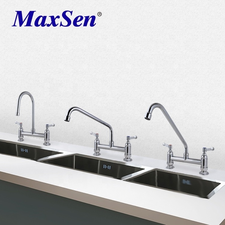 Maxsen Raised Deck Mount Faucet with 8