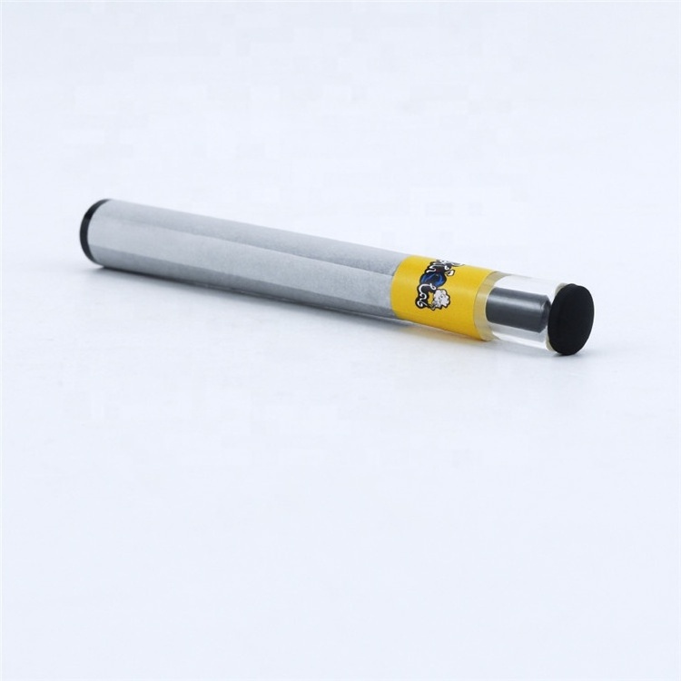 Bulk Cheap Price Kingsize Plastic Holder Pre Rolled Tube Smoking Accessories Cigarette Paper Wrap Glass Filter Tip with Logo