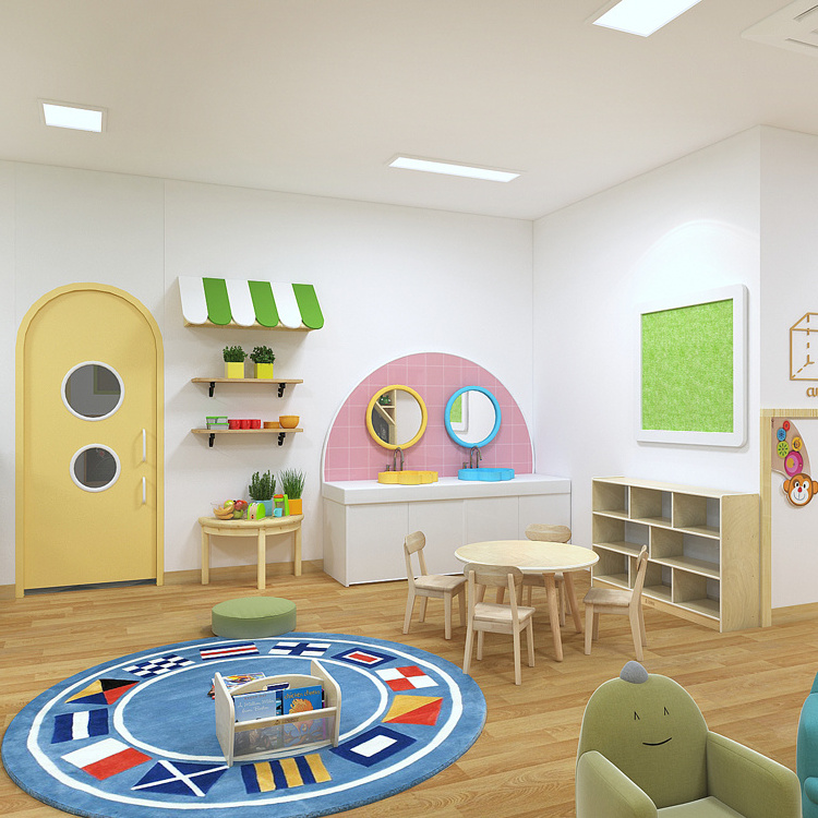 Cowboy kindergarten classroom design preschool classroom furniture daycare supplies