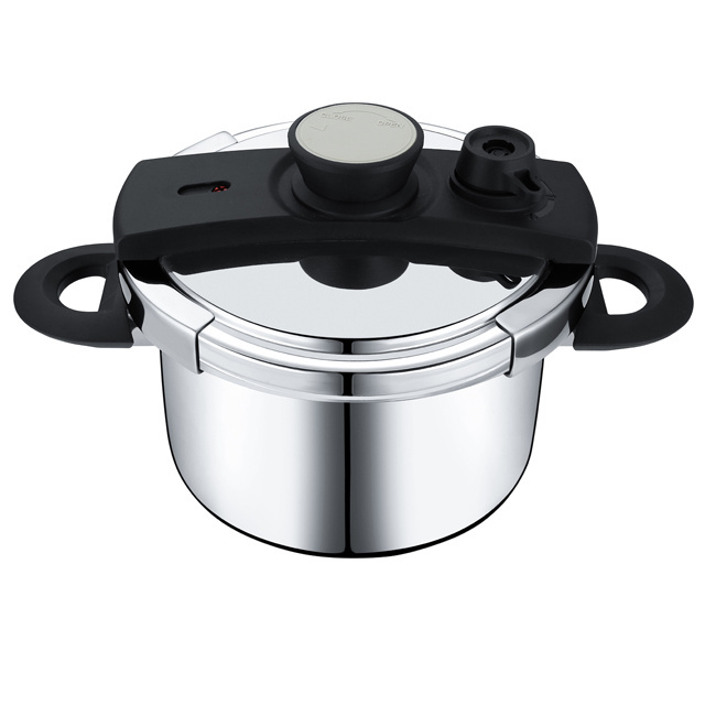 Wholesale Spring Valve Double Clamp Stainless Steel Induction Pressure Cooker