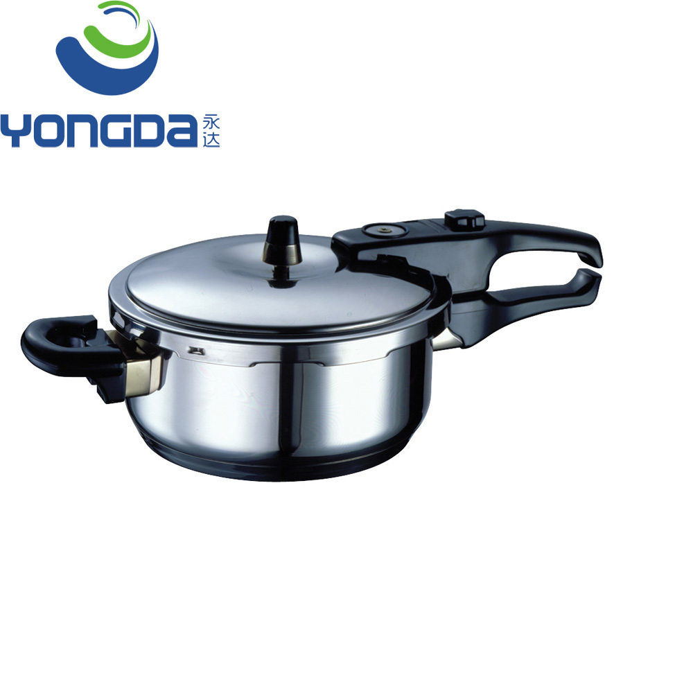 Top Sale Food Grade Stainless Steel 10 Litre Industrial Pressure Cooker With Pressure 80 kpa