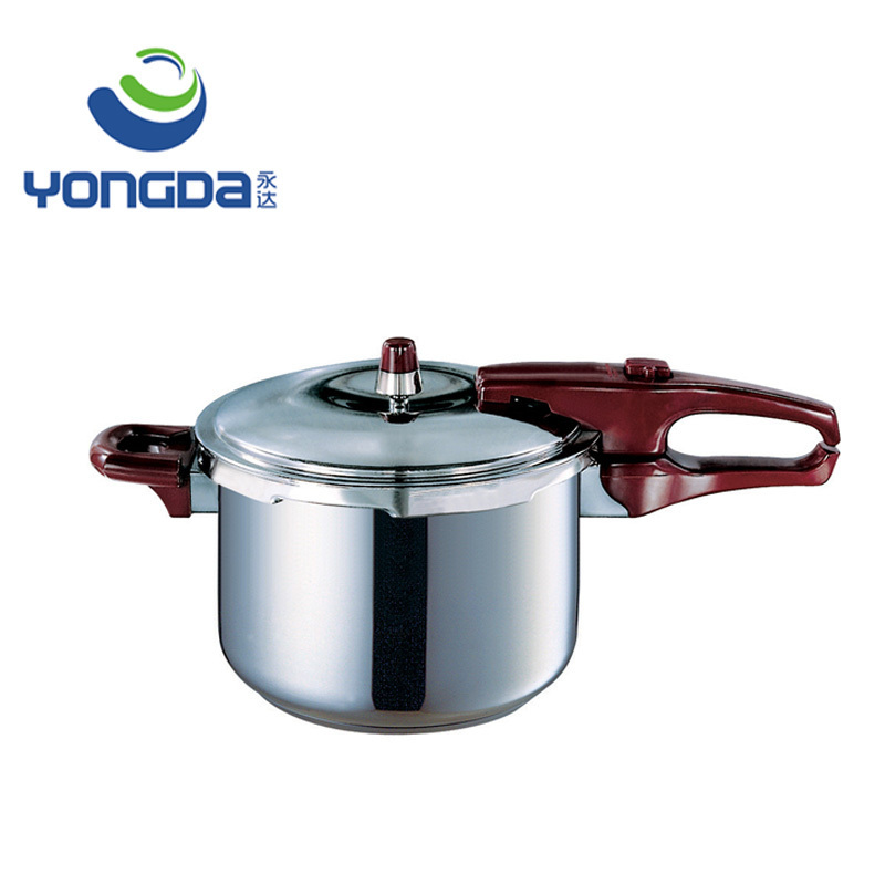 Top Sale Food Grade Stainless Steel 10 Litre Industrial Pressure Cooker With Pressure 80 kpa