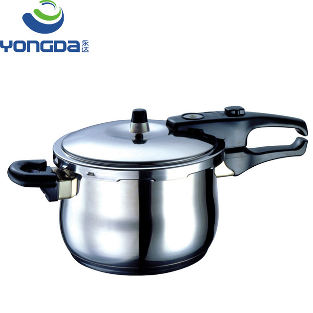 Top Sale Food Grade Stainless Steel 10 Litre Industrial Pressure Cooker With Pressure 80 kpa