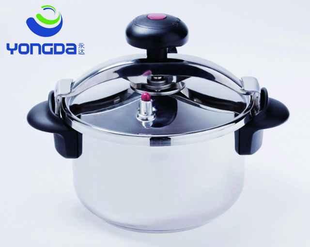 Explosive-proof Stainless Steel Pressure Cooker with SUS304 Material for Kitchen Appliance