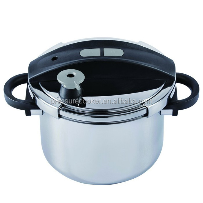 High Quality Convenient Push-button Type Functional Stainless Steel Pressure Cooker Set