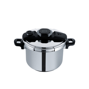 Self-lock Valve and Automatic Close Function Stainless Steel Pressure Cooker