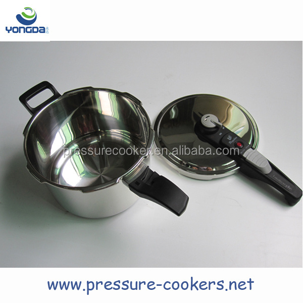 High Quality 4 Stage Safety Weight Valve System 304 Stainless Steel Pressure Cooker