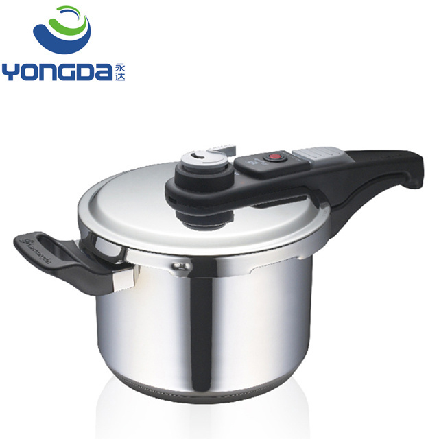 High Quality 4 Stage Safety Weight Valve System 304 Stainless Steel Pressure Cooker