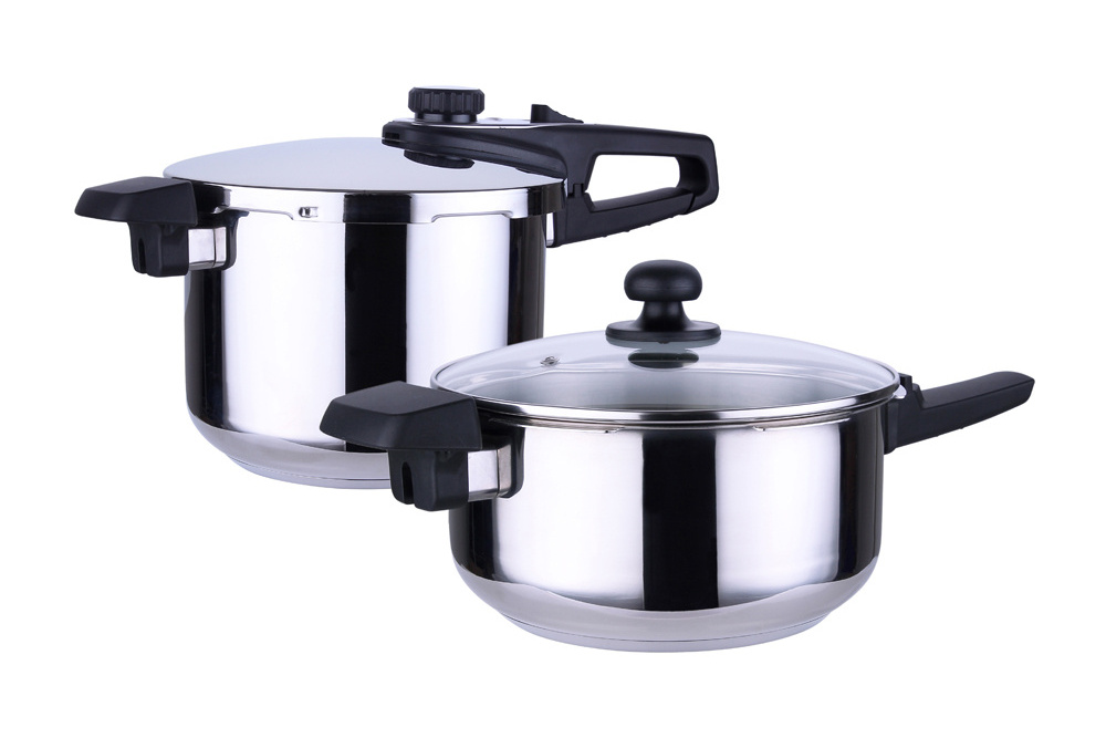 Wholesale High Quality Household Factory Price Stainless Steel Pressure Cooker Sets