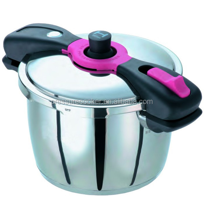 2021 Japanese Hot Sale SG Certificate Stainless Steel Pressure Cooker with Triple Layered Bottom