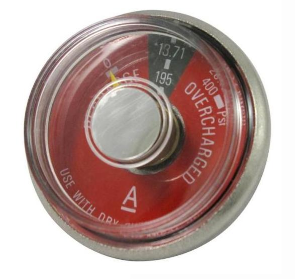 High quality 1.25 inch 35 mm lpg gas pressure gauge for propane tanks