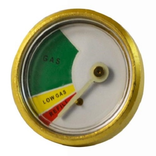 High quality 1.25 inch 35 mm lpg gas pressure gauge for propane tanks